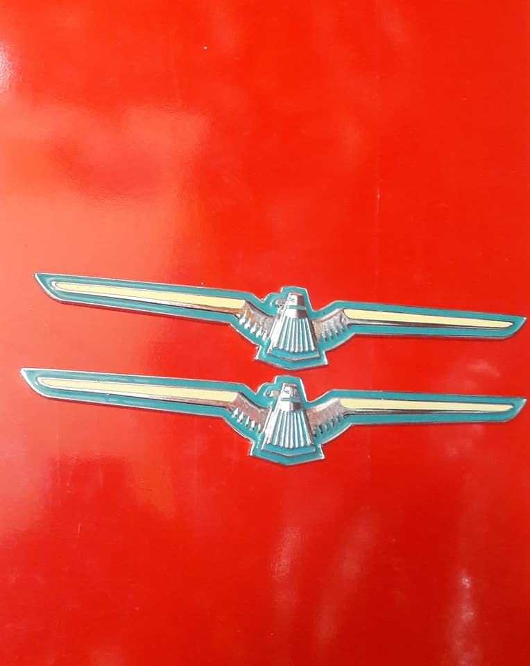 Nikelaj Metal Siyah Yeşil Thunderbird Kuş Model 4