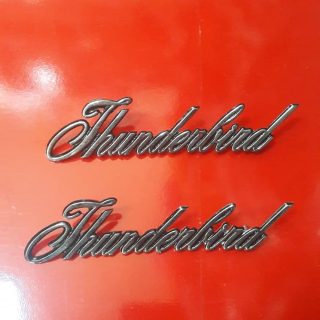 Nikelaj Metal Thunderbird Yazı Takımı
