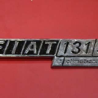 Tofaş Şahin Nikelaj Fiat 131 S Climatizzata Yazı
