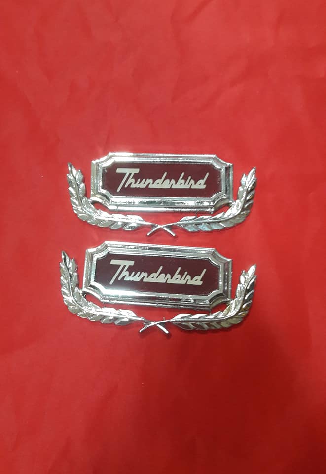 Bordo Renk Thunderbird Yanlık Arma Takımı
