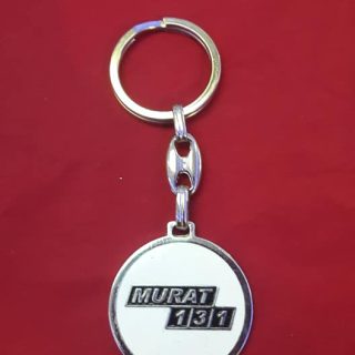 Anahtarlık Tofaş Murat 131 Beyaz Metal