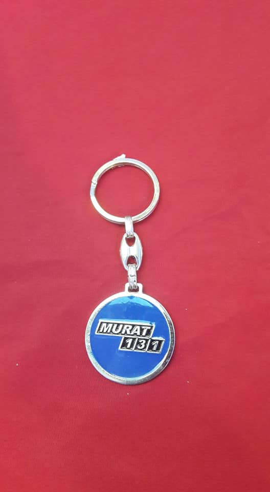 Anahtarlık Tofaş Murat 131 Mavi Metal