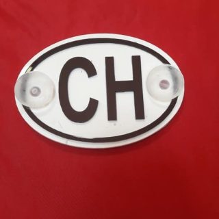Beyaz Vantuzlu Oval Ch Harf