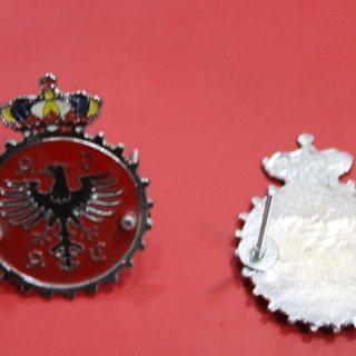 Kırmızı Taçlı Adac Metal Panjur Arma