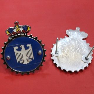 Mavi Taçlı Metal Panjur Arma Vidalı