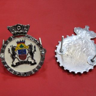 Beyaz Taçlı Metal Panjur Arma