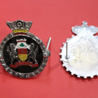 Siyah Taçlı Metal Panjur Arma