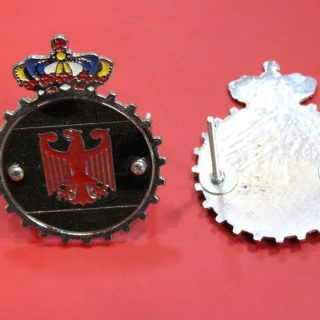 Siyah Taçlı Metal Panjur Arma Vidalı