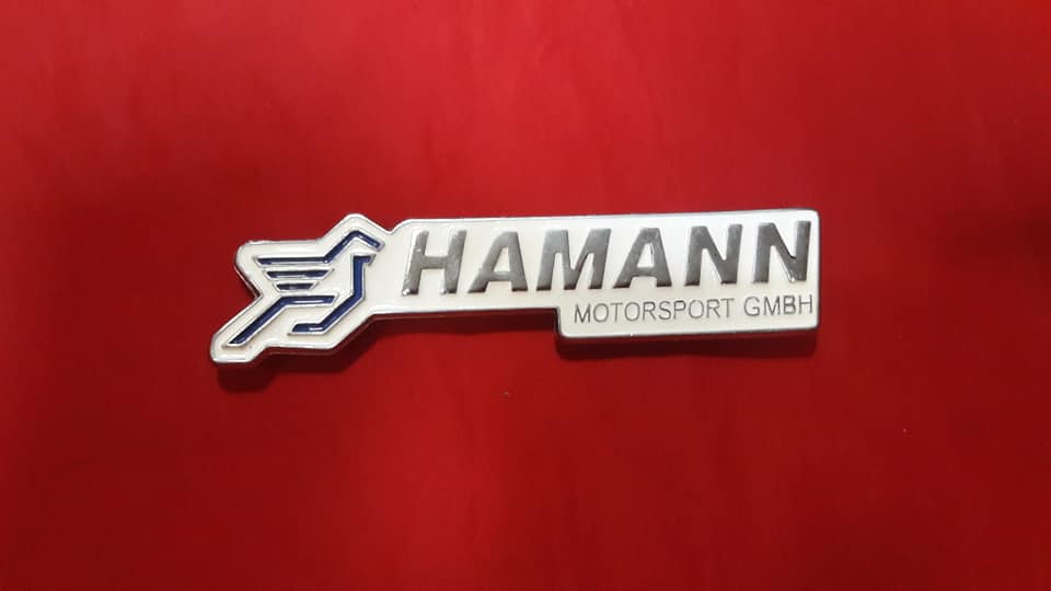 Hamann Motorsport Yazı Beyaz