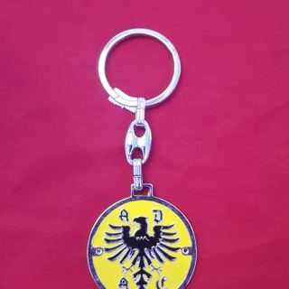 Adac Anahtarlık Sarı Metal