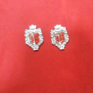 İthal Logo Fındık Rozet Minik Arma Kırmızı