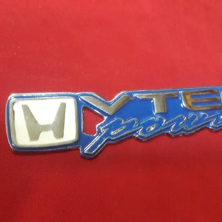 Honda Vtec Power Yazı Beyaz Mavi