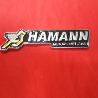 Hamann Motorsport Yazı Siyah