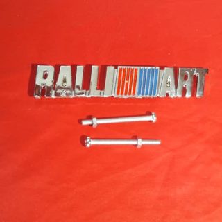 Rallı Art Yazı Kırmızı Mavi