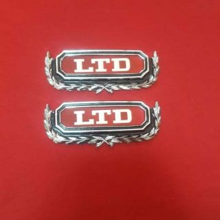 Nikelaj Metal Kırmızı Renk Ltd Yanlık Arma Takımı