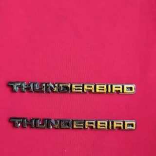 Thunderbird Yazı Krom (9mmX2mm)