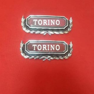 Nikelaj Metal Bordo Renk Torino Yanlık Arma Takımı