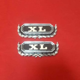 Nikelaj Metal Siyah Renk Xl Yanlık Arma Takımı