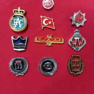 10 Lu Fındık Rozet Minik Arma Seti