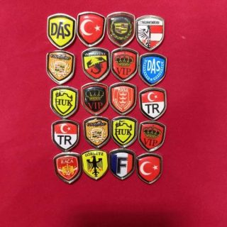 20 Li Fındık Rozet Minik Arma Seti