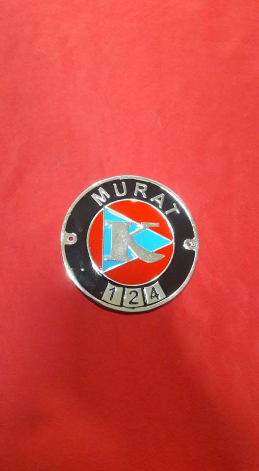Tofaş Fiat Murat 124 Nikelaj Metal Arma