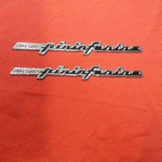 Pininfarina Yazı Takımı Siyah