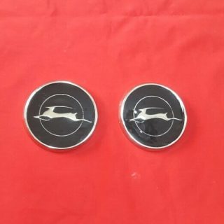 Yuvarlak İmpala Arma Takımı Nikelaj Siyah