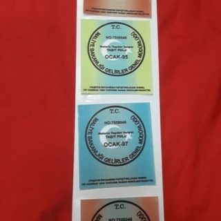 Muayne Bandrol Pulu Set Sticker