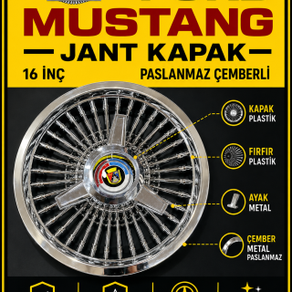 Ford mustang telli  jant kapak 16 inç